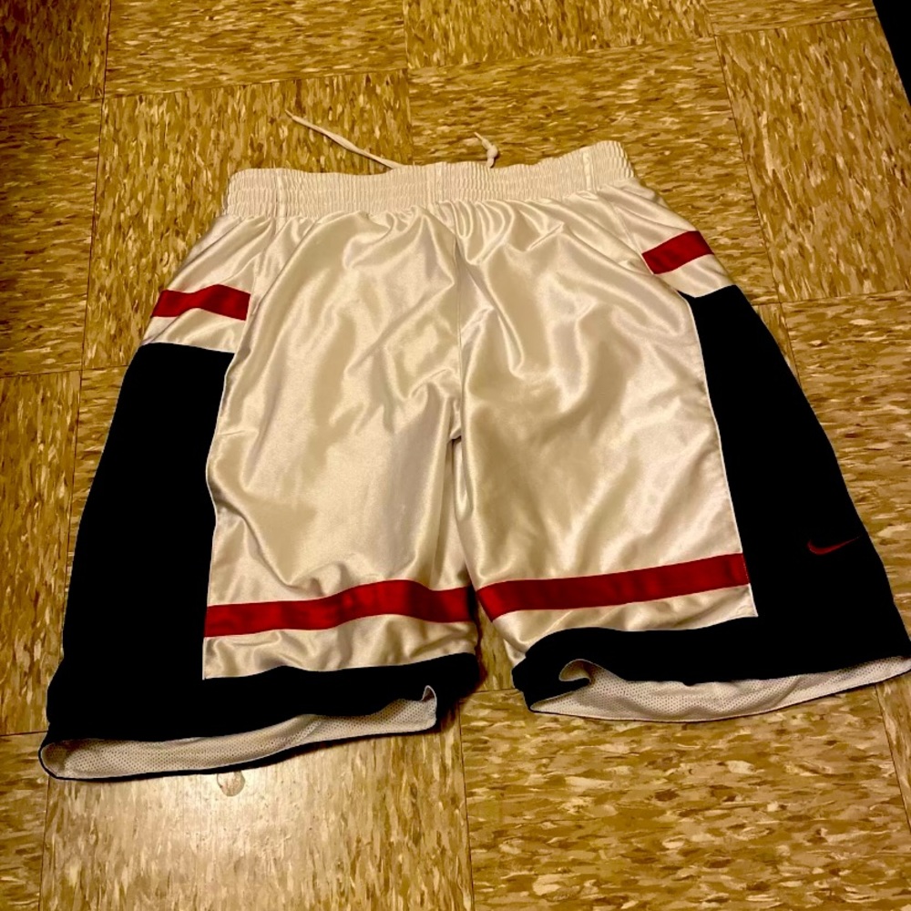 Rare Silky Nike Basketball Shorts Size Large